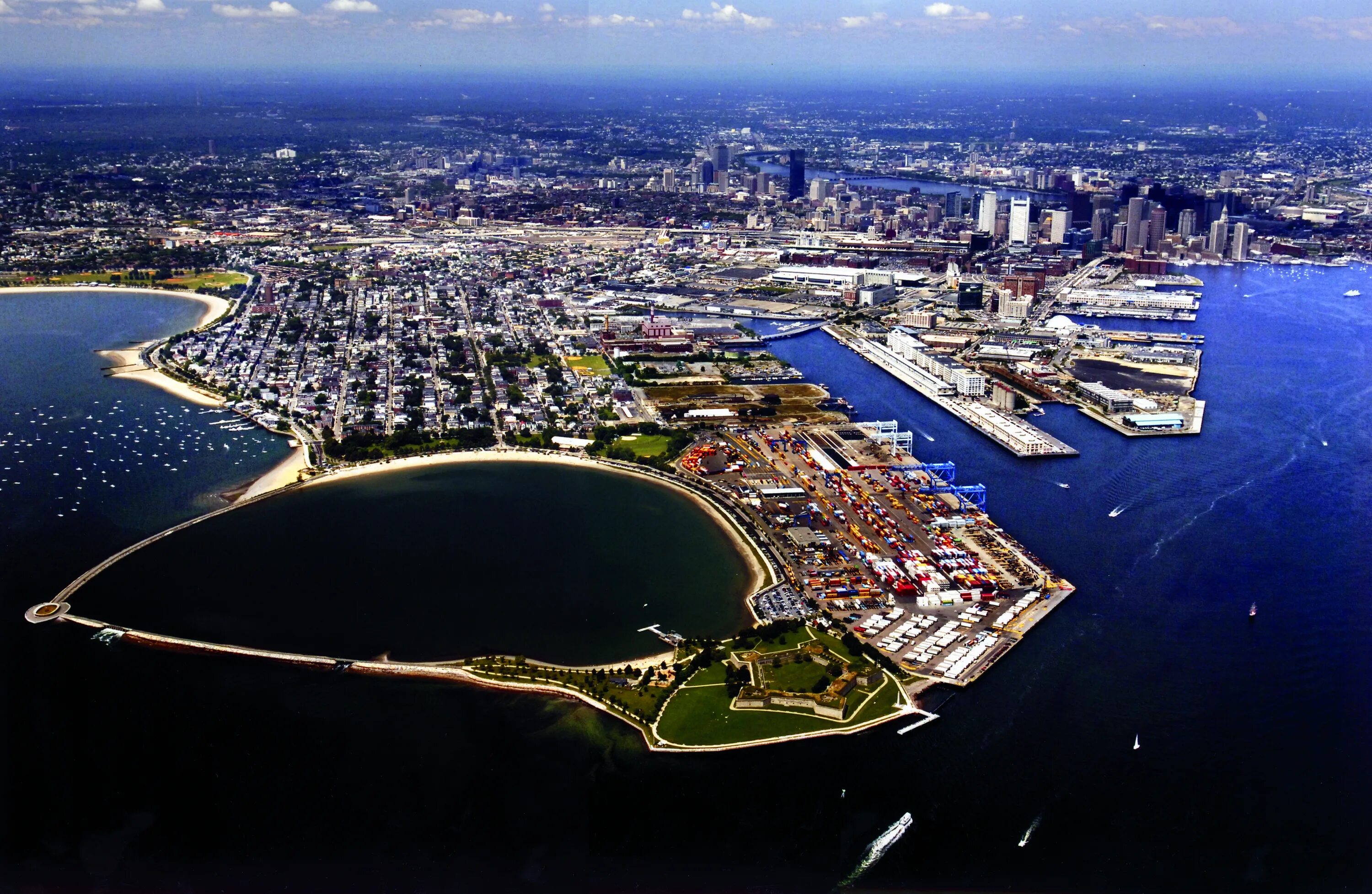 Over view. Южный Бостон. Нахант Массачусетс. Бостон ирландцы. Промышленная зона Бостон.