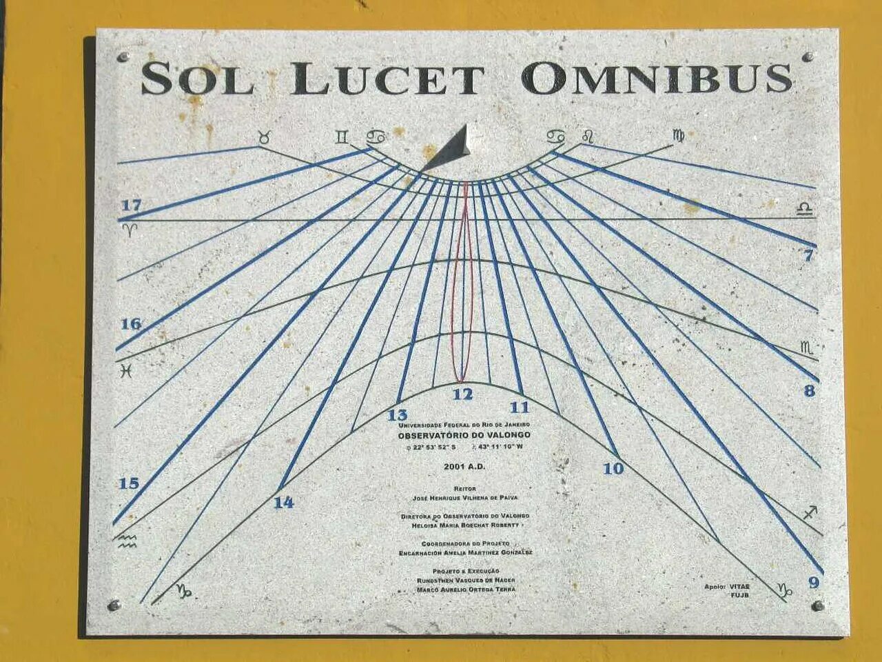 Sol lucet. Lucet. Lucet. Sol lucet. Sol lucet omnibus neqvialiter.