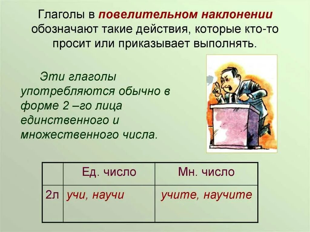 Урок повелительное наклонение глаголов. Повелительное наклонение глагола. Формы повелительного наклонения глаголов. Глаголы Повелитель ОГО наклонения. Повелительное наклонение глагола в русском языке.