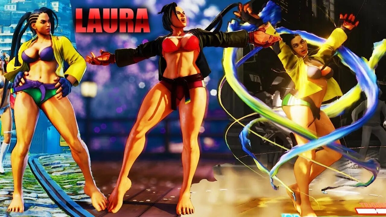 Street Fighter 5 Laura. Laura sf5. Feet fight