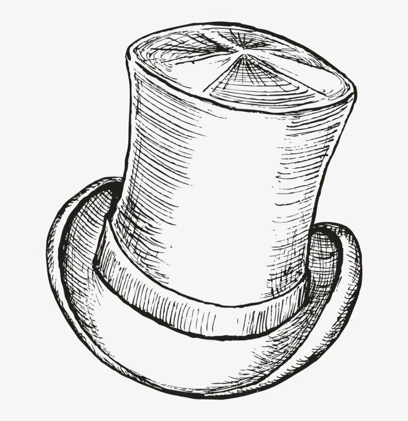 Шляпа рисунок. Шляпа цилиндр. Эскиз шляпы. Рисование шляпа цилиндр. Набросок шляпы.