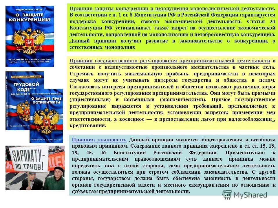 Государственная поддержка рф по поддержке конкуренции. Принцип поддержки конкуренции. Принцип свободы экономической деятельности. Принцип свободы конкуренции. Свобода предпринимательской деятельности Конституция.