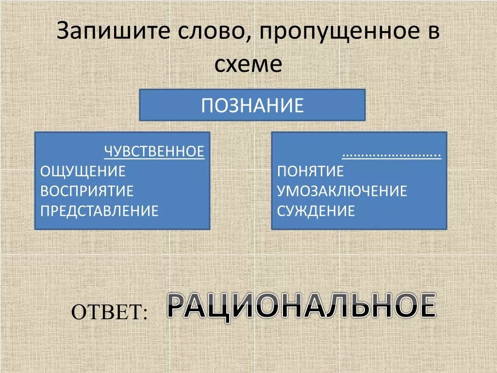 Формы познания ощущение восприятие суждение понятие представление. Запишите слово пропущенное в схеме. Ощущение восприятие представление понятие суждение умозаключение. Ощущение восприятие представление суждение умозаключение. Ощущение восприятие представление.