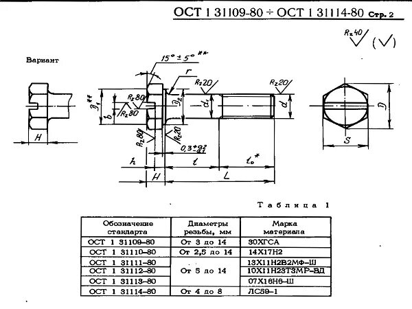 Ост что означает. Заклепка 7-1 ОСТ 1 11296-74. Наконечник 1-ОСТ 1 шариковые. ОСТ 1 31109-80 С удлиненной резьбой. ОСТ 1 31103-80 болты с шестигранной головкой.