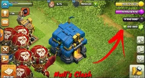 Null clash of clans последняя версия