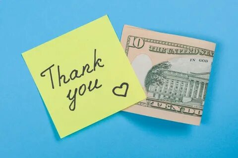 Thank money