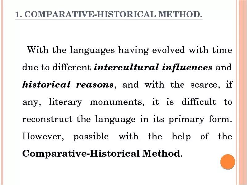 Comparative historical method. Comparative and historical Linguistics. Comparative historical Analysis. The History of Comparative Linguistics. Comparison method