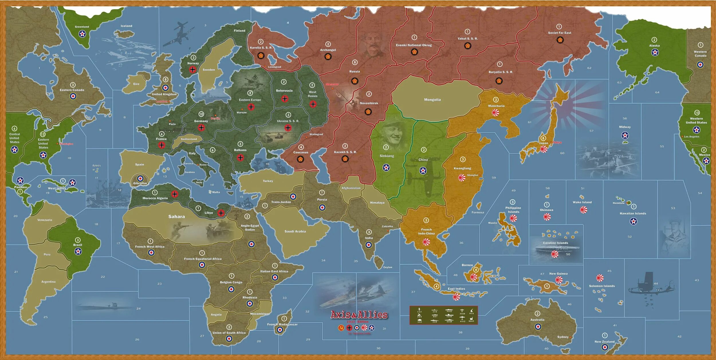 Карта игры. Axis Allies карта. Axis and Allies 1942 Map. Axis Allies 1942 карта. Карта ww2 Axis and Allies.