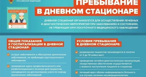 Правила пребывания в стационаре