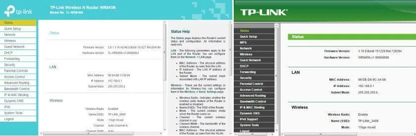 Tp link web. Веб-Интерфейс роутера TP-link. Интерфейс маршрутизатора ТП линк. Wi-Fi роутер TP-link TL-wr845n. Веб-Интерфейс роутера TP-link 192.168.0.1.