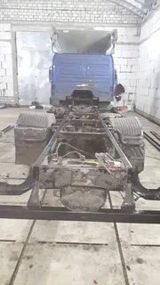 Правка рамы грузовой