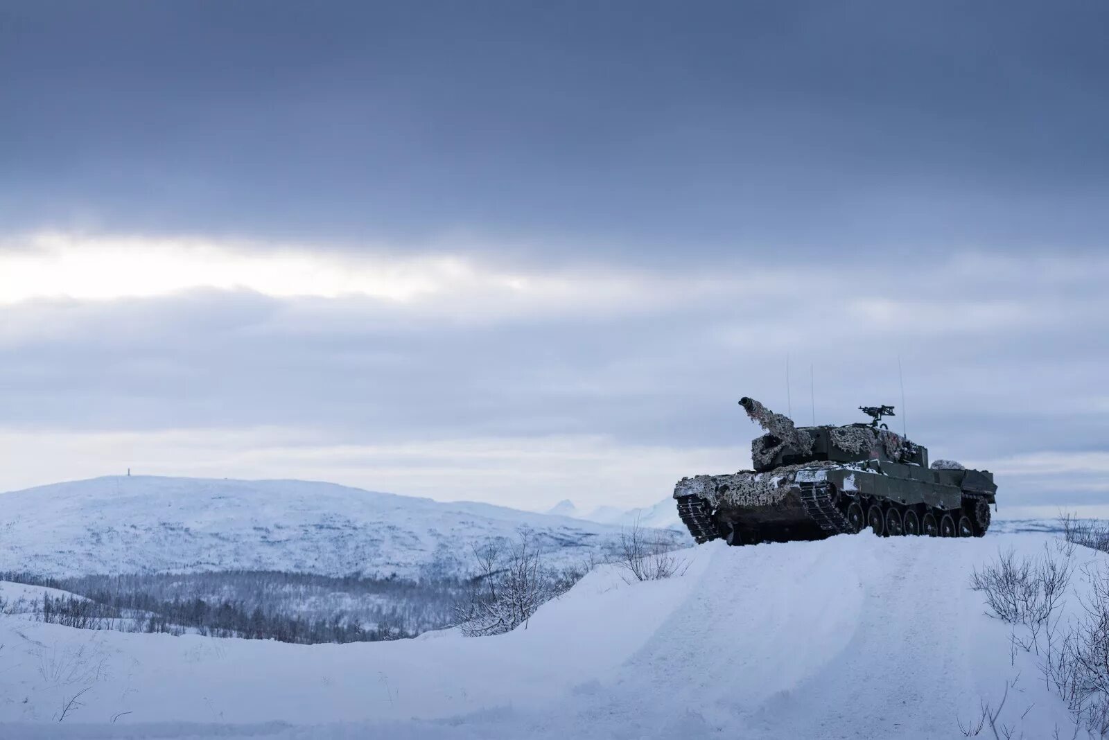 Snow leopard 2. Leopard 2a5 snow. танк в снегу. танк зимой. снежный танк.