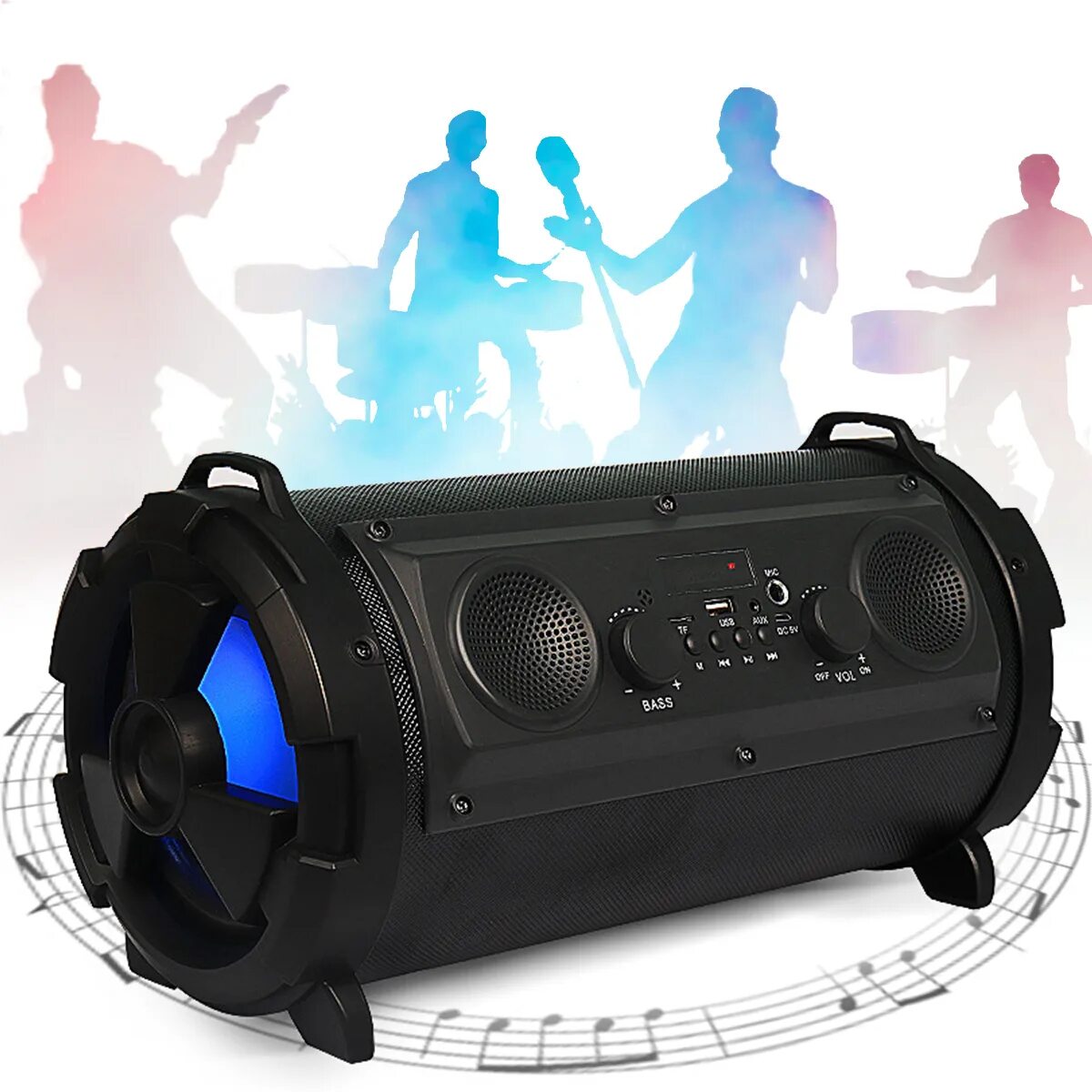 Громкая портативная колонка. Колонка Boombox ROJEM 1602. Колонка беспроводная BT Speaker 1602. Бумбокс ROJEM hbpc1602. Бумбокс колонка BT 1602.