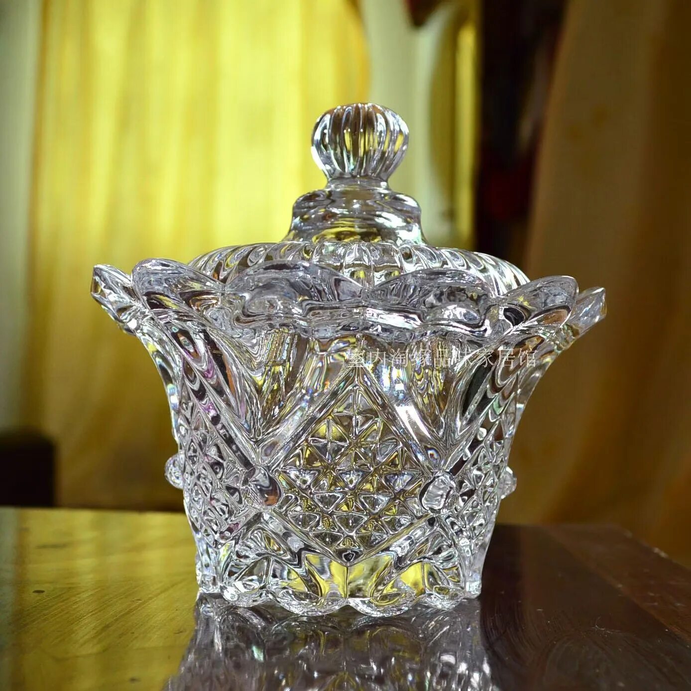 Современная стеклянная ваза. 340 мл. Богема хрусталь чехия. Роуз боул хрусталь серебро. Стекло под хрусталь.