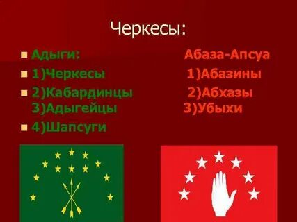 Адыгские племена