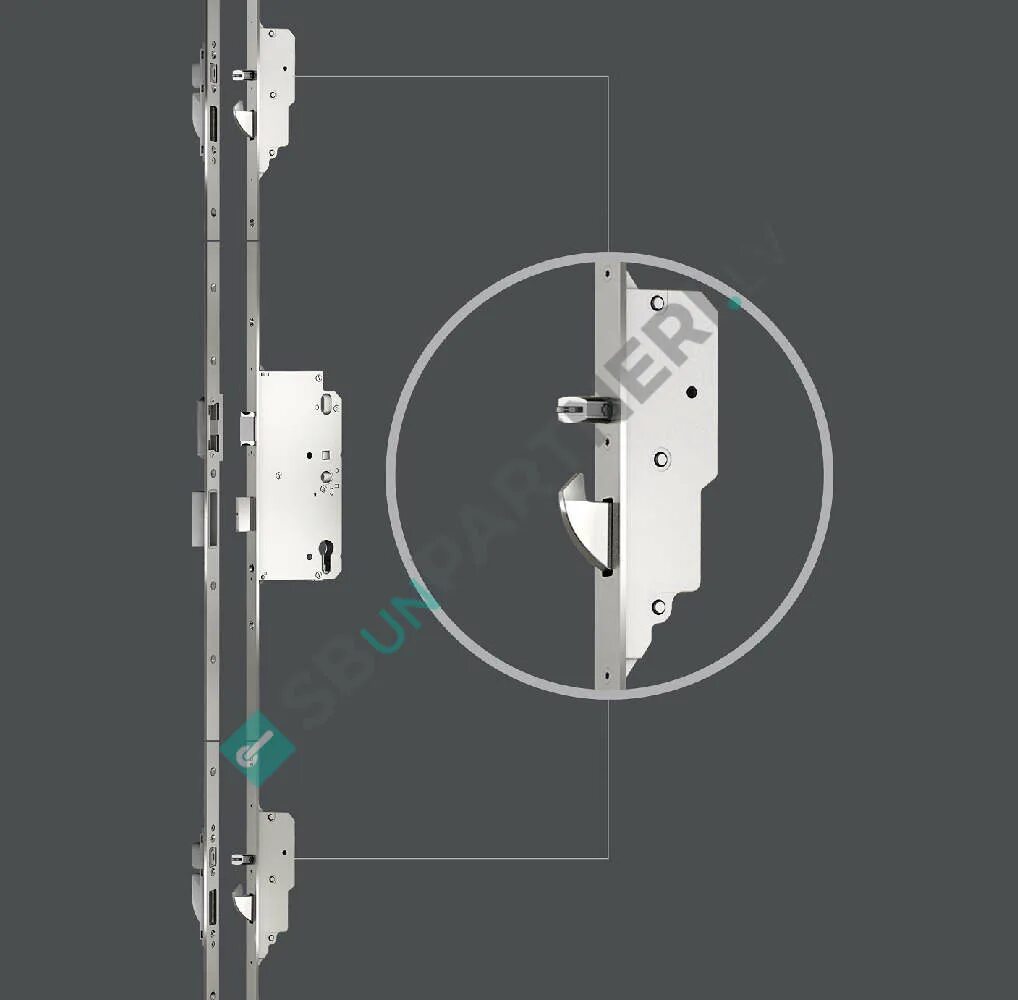 Многозапорный замок на пластиковые. Замок KFV as 3600. Многозапорный замок Siegenia. Многозапорные замки KFV. Замок многозапорный Roto h600.