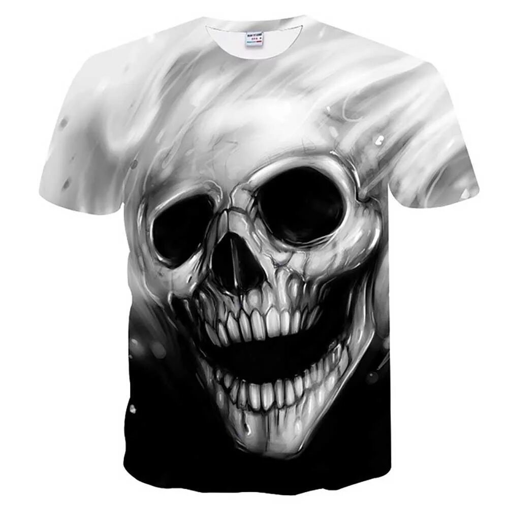Мужская футболка 3d Skulls XL. Майка череп. Крутые футболки. Крутые футболки для мужчин.