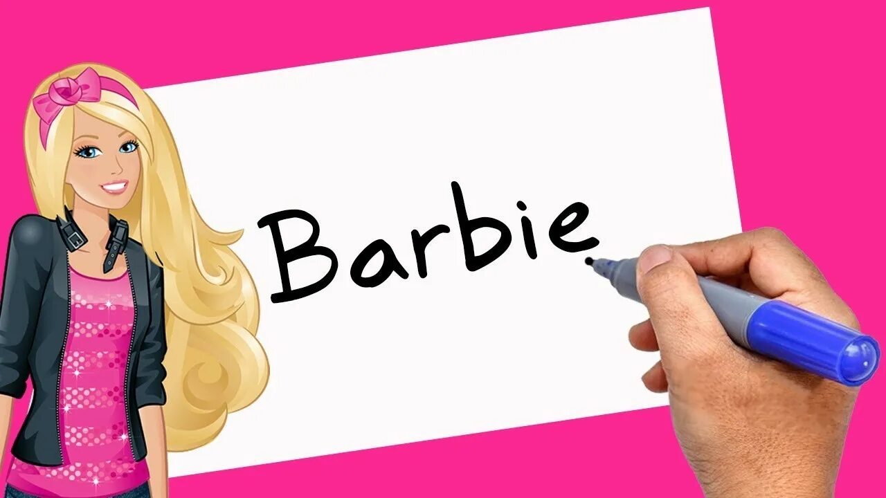Барби на английском с субтитрами. Барби по английскому. Как пишется Барби по-английски. Написать Барби. Как написать Барби.