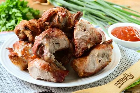Самый простой шашлык из свинины