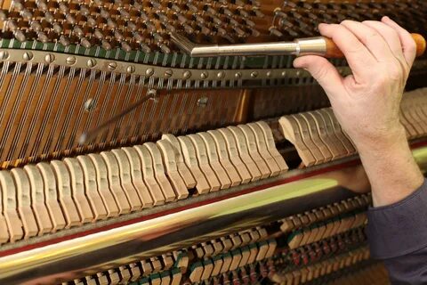 Piano tuned