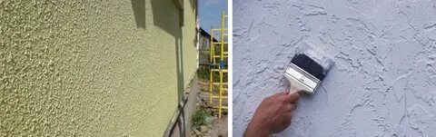 Фасадные краски по бетону для наружных работ