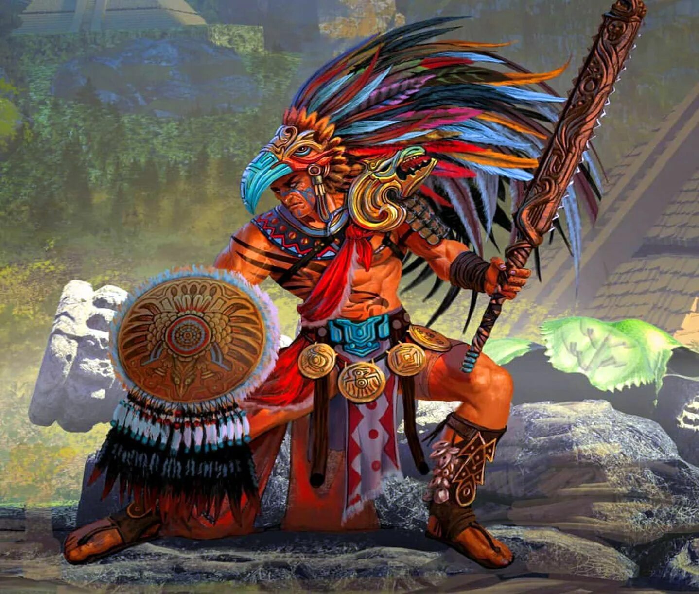 Воин Ягуар ацтеков. Индейцы Ацтеки инки Майя. Ацтеки воины Бог войны. Майя Ацтеки инки арт.