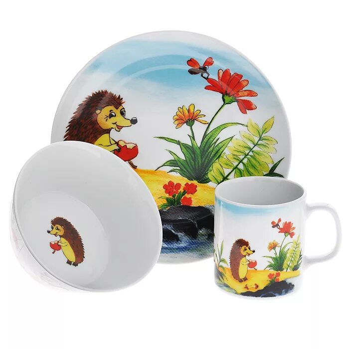 Набор детской посуды слоник. Набор детской посуды. "единорожки идиллия"". Набор посуды детский «винни пух», 3 предмета. Детская посуда данекс.