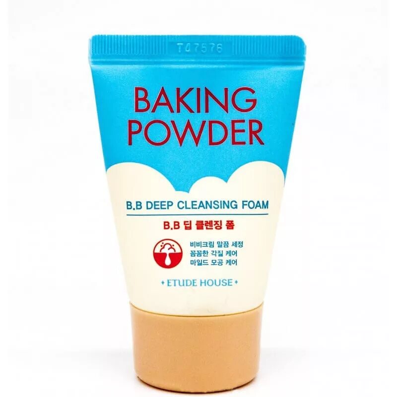 Baking powder deep cleansing foam. Etude House Baking Powder b.b. Deep Cleansing Foam Mini, 30мл. Пенка для умывания корейская Baking Powder. Пудра пенка Etude House. Пенка для умывания и глубокой очистки, Etude House Baking Powder BB Deep Cleansing Foam, 30 мл.