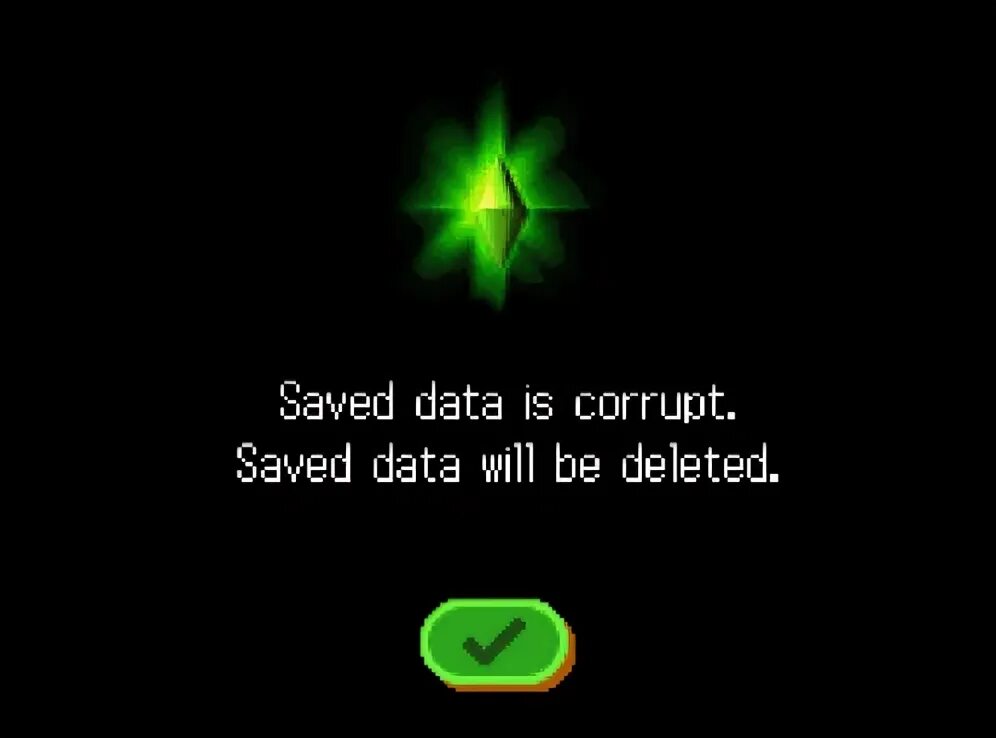 Data is corrupt. Data is corrupt