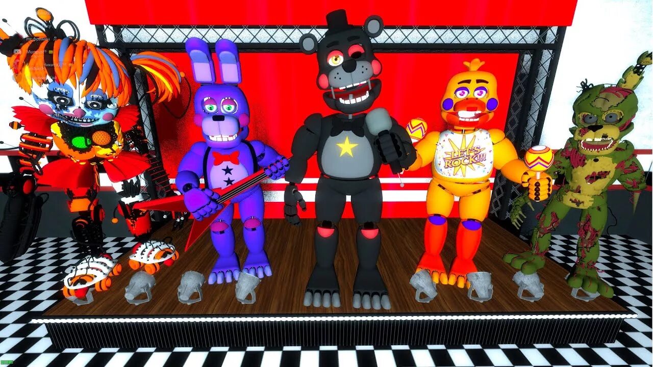 Ultimate custom night freddy fazbear. Fnaf ruin. Лефти фнаф 6. Аниматроники фредди фазбер. Фнаф 6 геймплей.