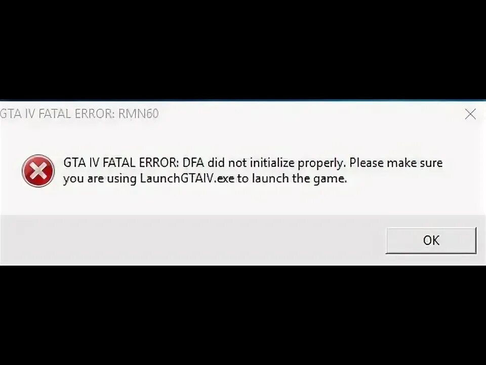 Level fatal error. Level fatal error