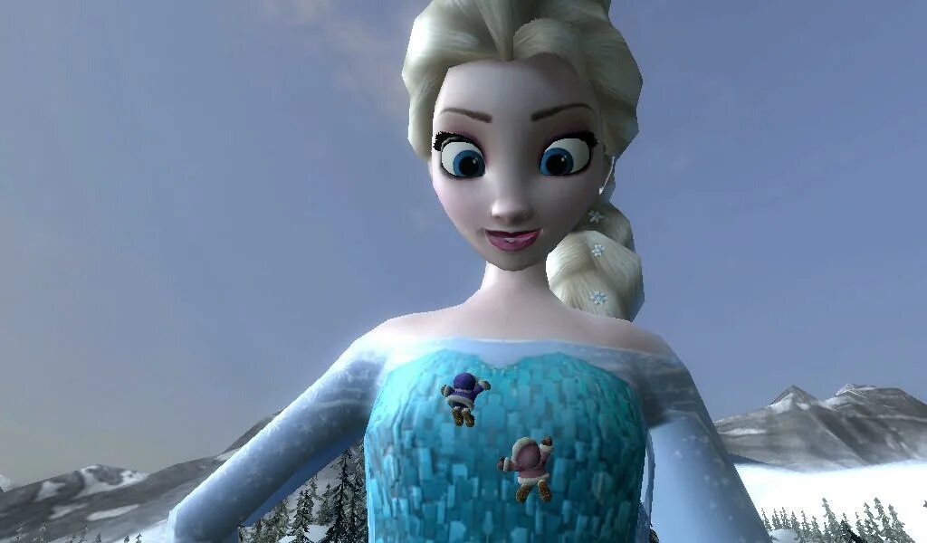 Giantess Elsa.