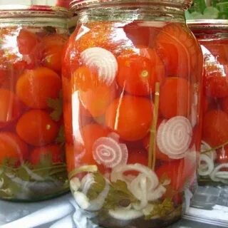 Самые вкусные консервированные помидоры