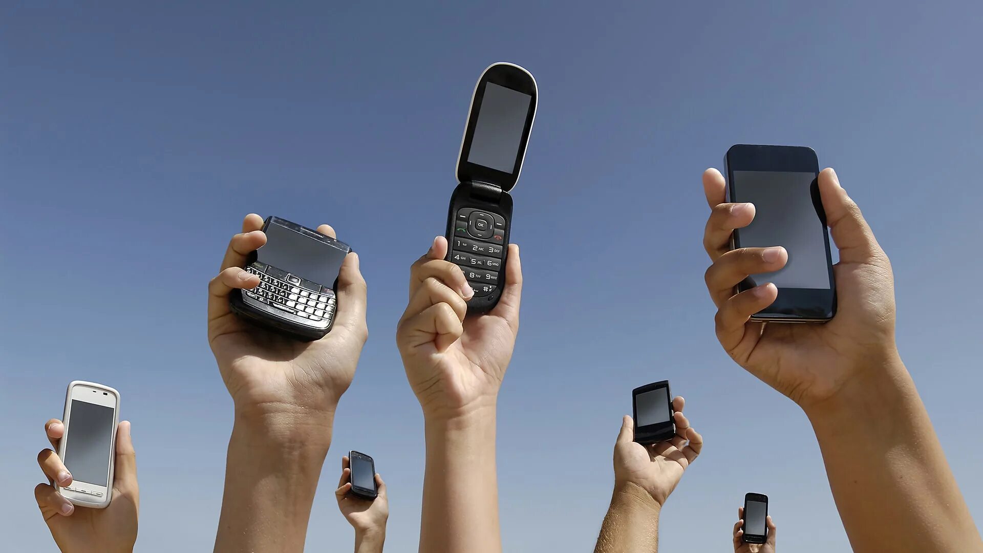 Mobile phone connection. Mobile phone connection