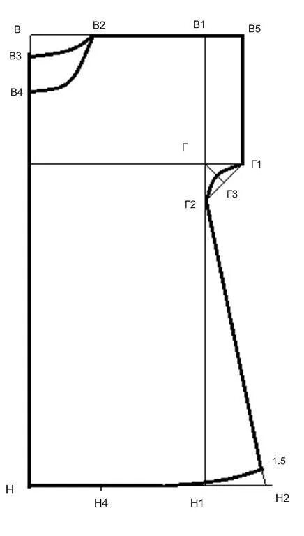 построение выкройки ночной сорочки с цельнокроеным рукавом. построение чертежа ночной сорочки 7 класс. выкройка сорочки 7 класс. технология 6 класс построение выкройки ночной сорочки. чертёж ночной сорочки 6 класс технология.