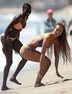 Showing off her