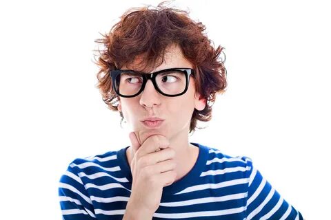 Nerdy boy