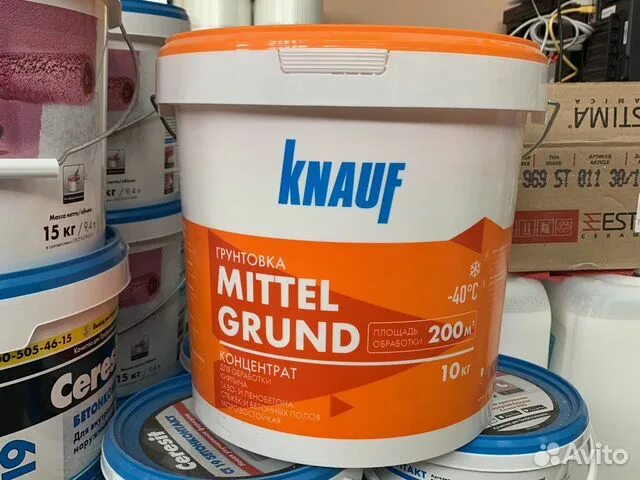 Knauf миттельгрунд. Knauf миттельгрунд