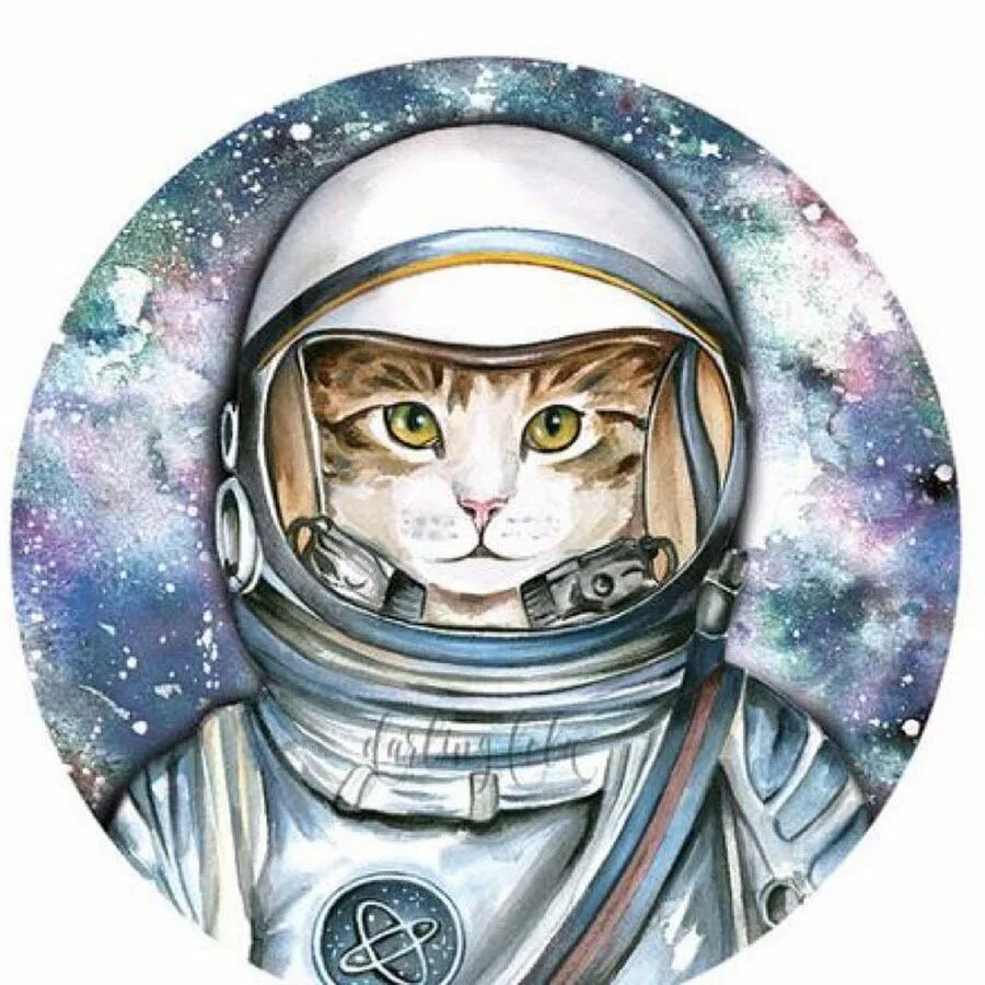 Кот в космосе рисунок. Кот космонавт. Кот в скафандре. Космический кот. Коты космонавты.