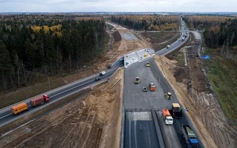 Строительство новой автодороги