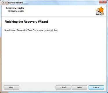 Disk recovery