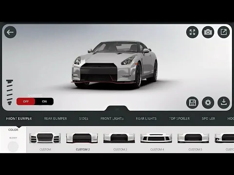 3д конфигуратор авто тюнинг Chevrolet 3D Car Configurator Blend4Web