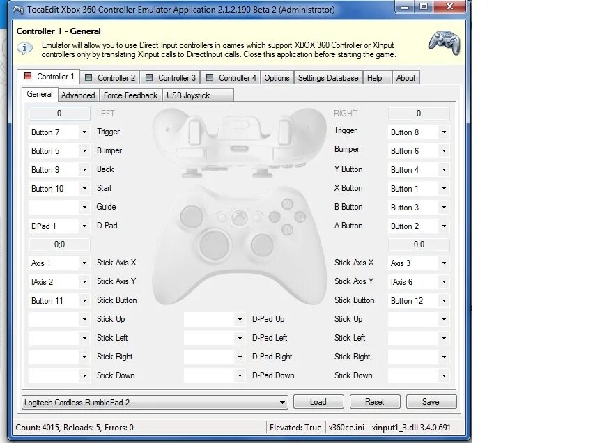 Эмулятор хбокс 360. Эмулятор геймпада x360ce. Эмулятор Xbox 360 Controller. Эмулятор джойстика Xbox 360 для PC. Программа для джойстика на ПК эмулятор Xbox 360.