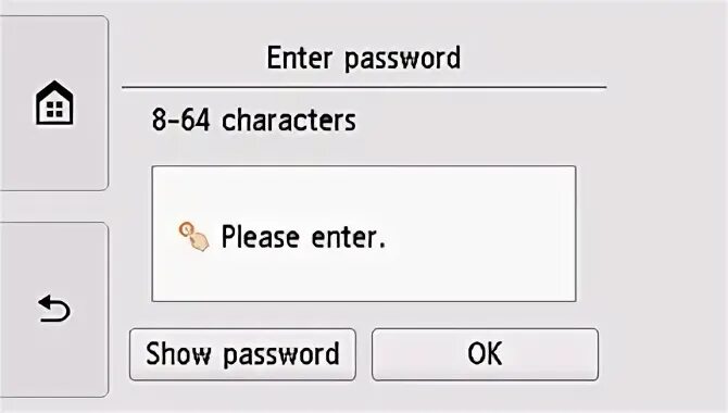 Input area. Input area