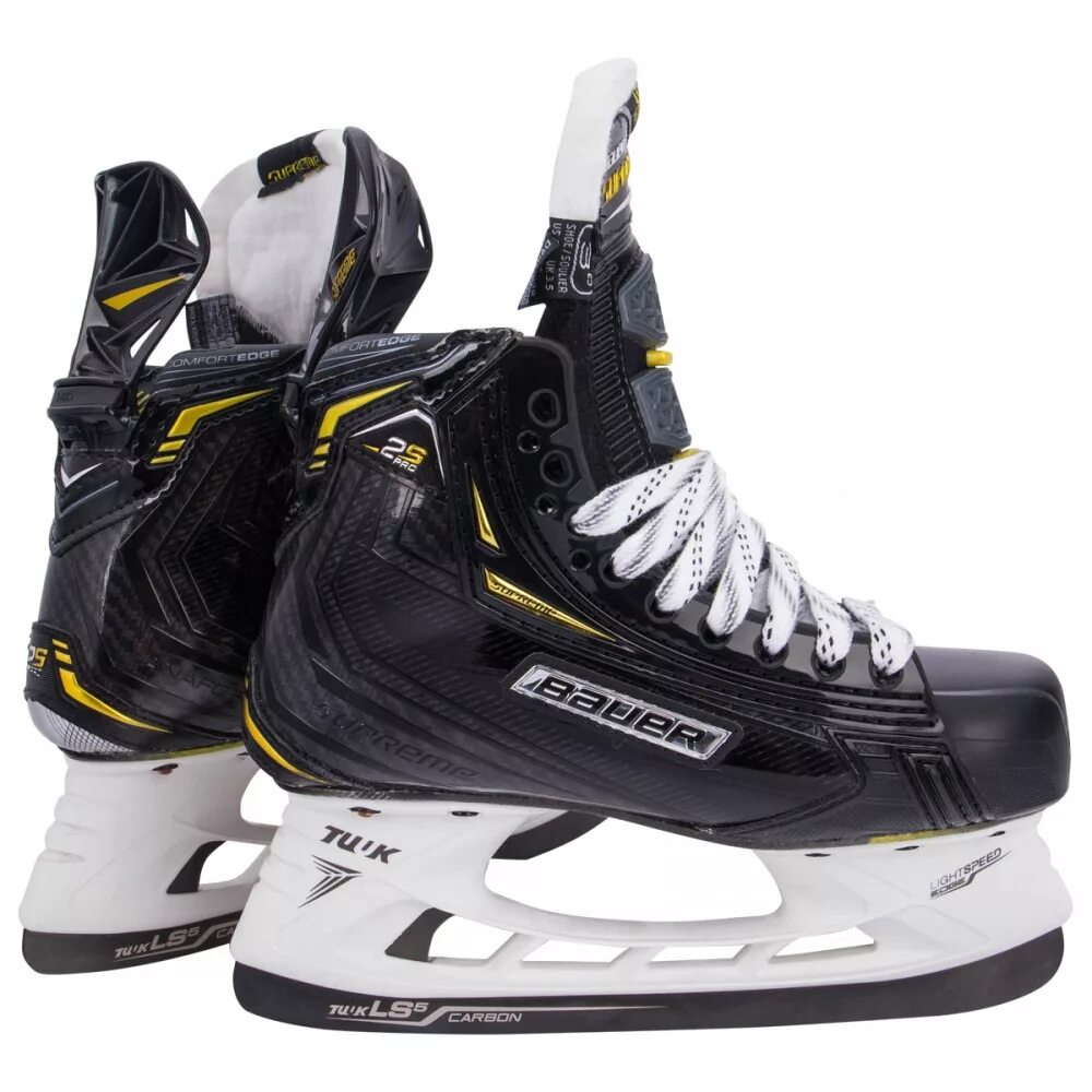 Купить коньки bauer supreme. Коньки Bauer Supreme 2s. Коньки Бауэр Суприм 2s Pro. Хоккейные коньки Бауэр 2s Pro. Supreme 2s Pro Jr коньки.