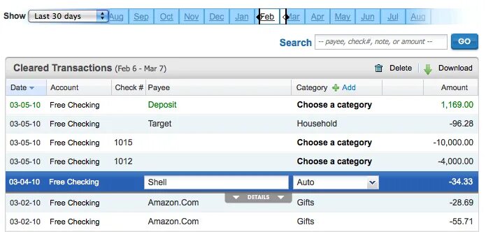 Accessible Editable Table Rows. Row user row user