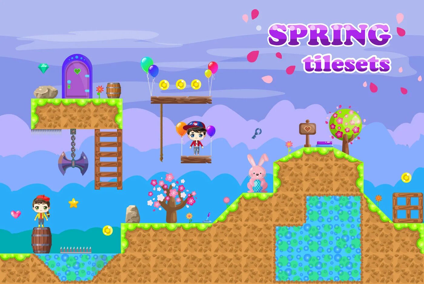 Взломанная игра пиксель. Платформер. Spring игра. Platformer game. Ассетс платформер.