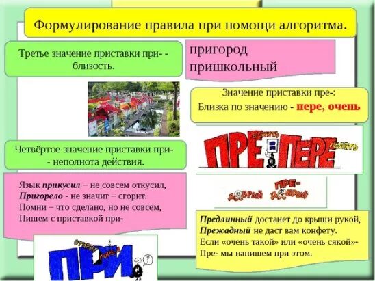 Значение приставки в слове пришкольный. 4 Случая приставки при. Пришкольный приставка. Пришкольный значение приставки. Приставки при 5 класс.