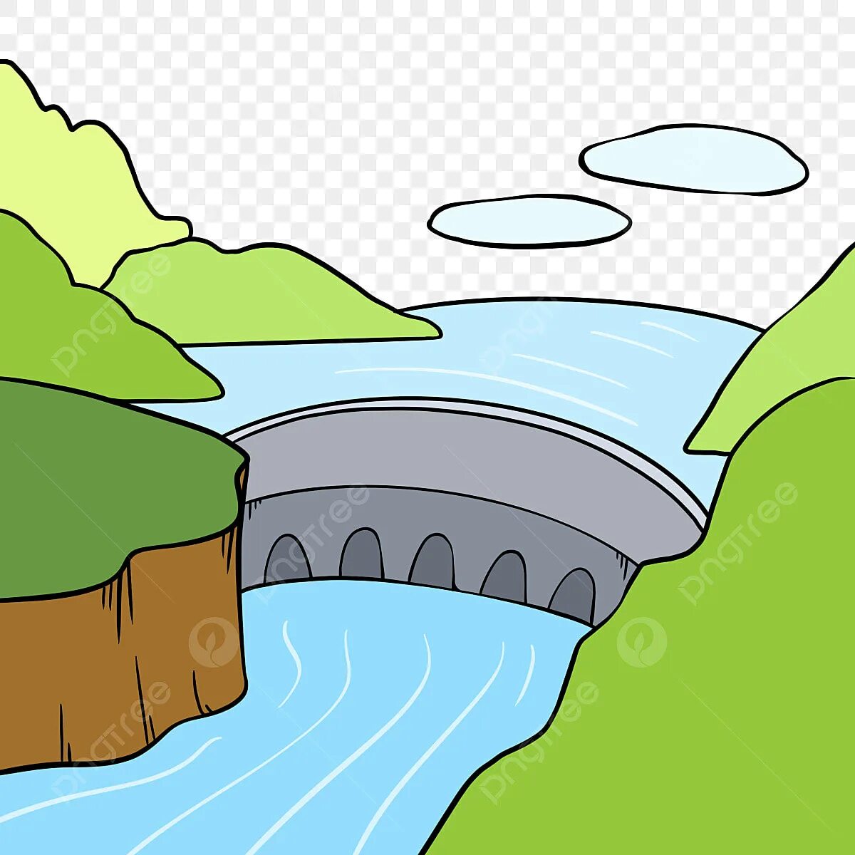 плотина рисунок. плотина рисунок. гэс для детей. плотина рисунок. гидроэлектростанция рисунок.