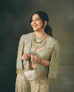 Madhuri Dixit Nene’s Tarun Tahiliani look is a lesson on styling shararas with a